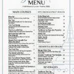 Standard Menu CAD YI PENG 2026