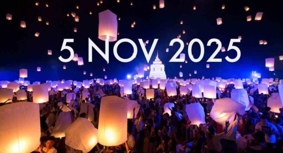 Chiang Mai CAD Khomloy Sky Lantern Festival 2025